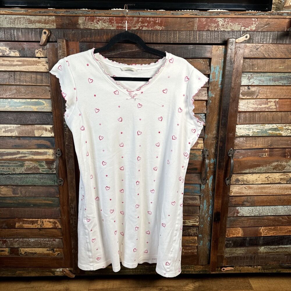 Marks & Spencer UK Size 16‎ Valentines Day Love Delicate Hearts Night Dress